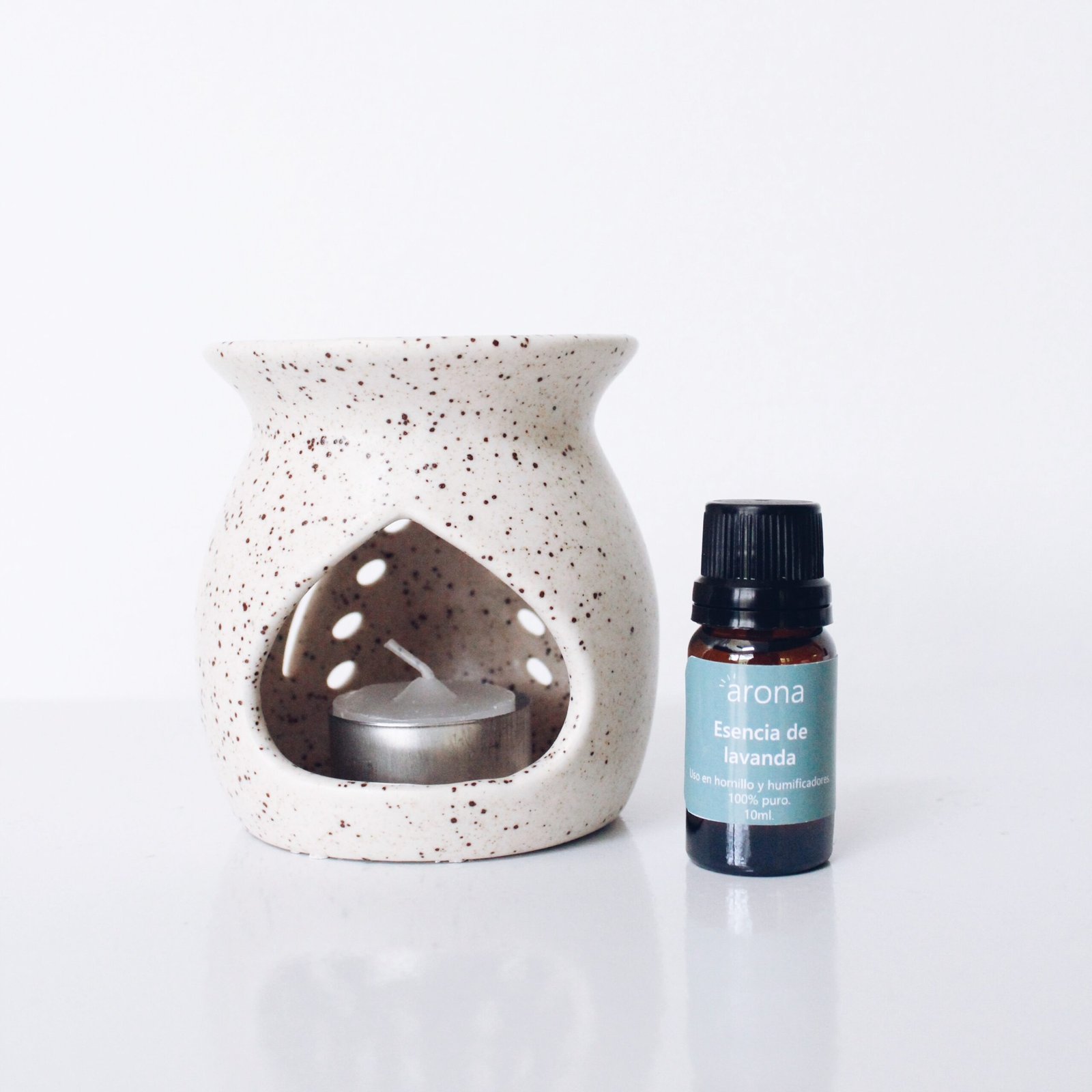 Hornito con velita y esencia a elección
